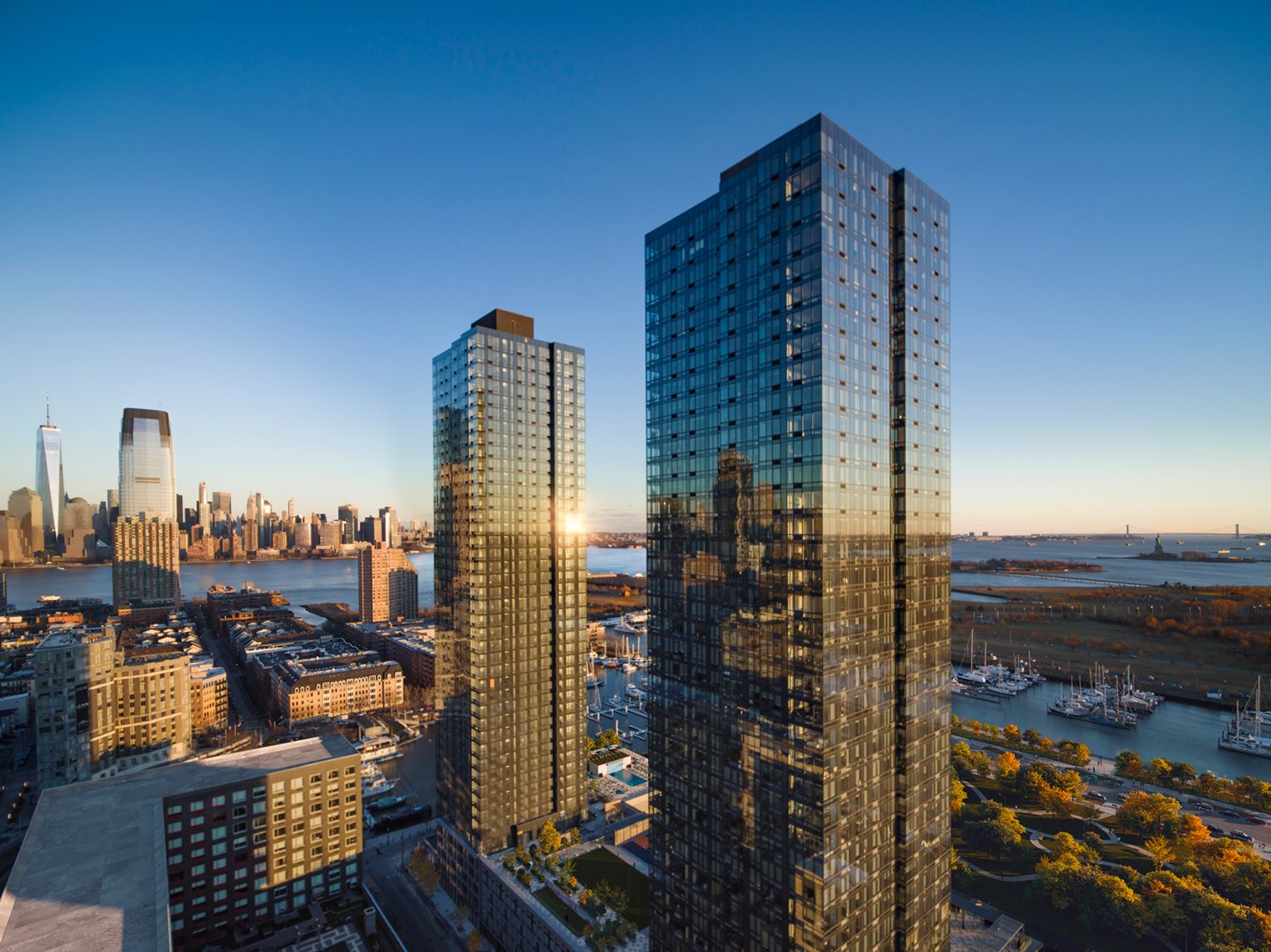 Jersey City Luxury Apartment Buildings Vantage