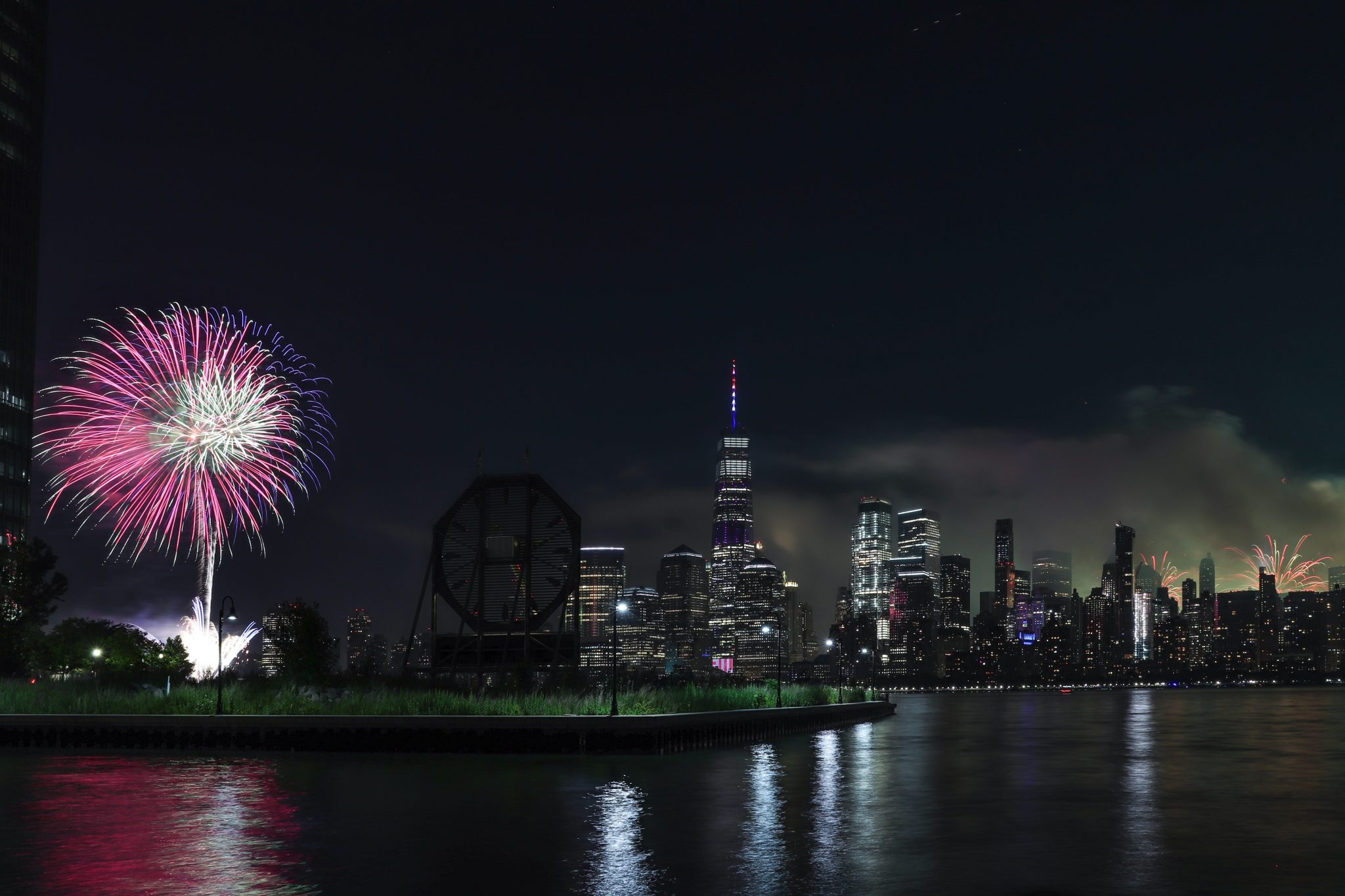 Where to Watch Fireworks this Fourth of July in Jersey City, New York